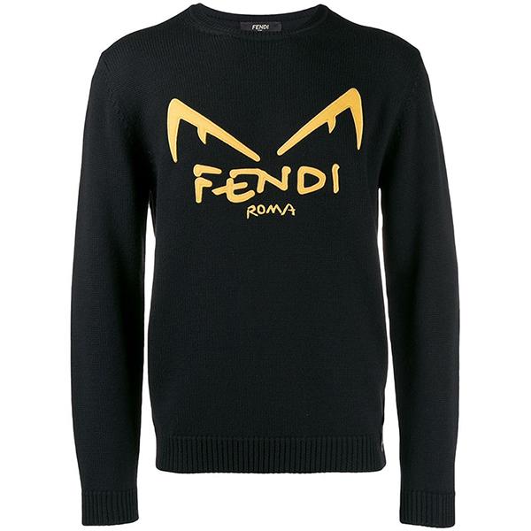 【関税負担】 FENDI DIABOLIC EYES SWEATER101001